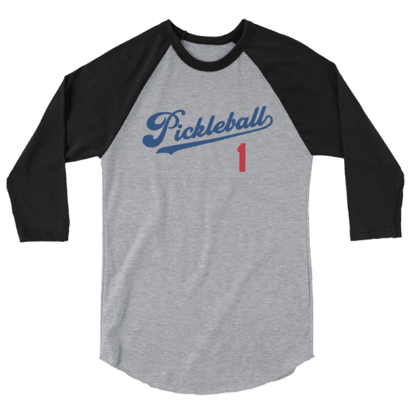 Click to buy this raglan pickleball shirt