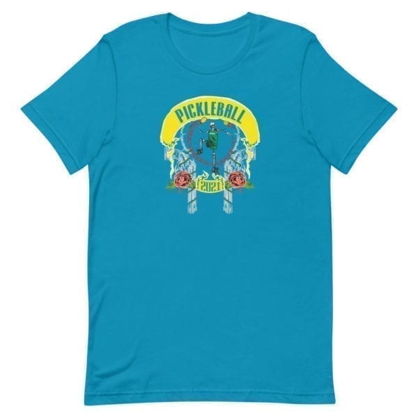 Click to buy Pickleball Skeleton Shirt for Men