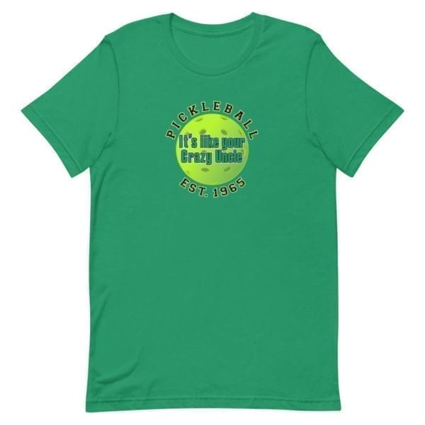 Click to buy Pickleball It's Like Your Crazy Uncle shirt