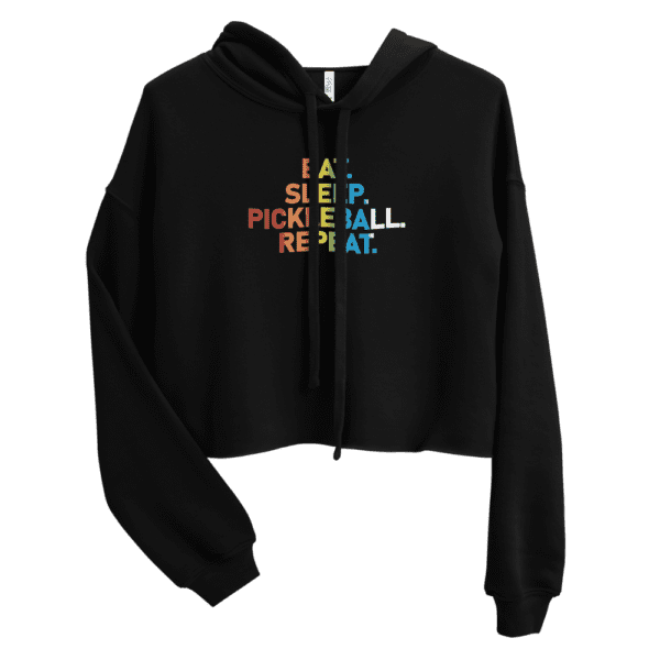 Click to buy this girl's pickleball hoodie