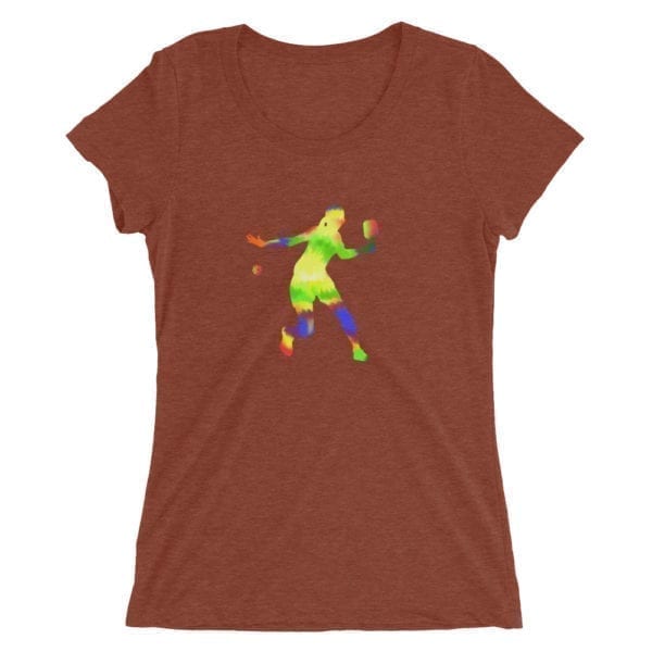 Click to buy Colorful Women's Pickleball Shirt