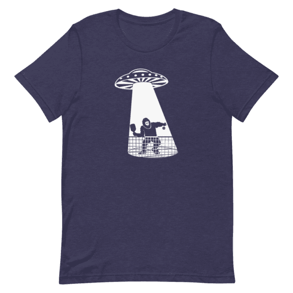 Bigfoot Pickleball Abduction Unisex Tee - Bite Size Pickleball