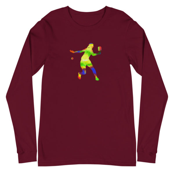 Click to buy this ladies pickleball long sleeve shirt