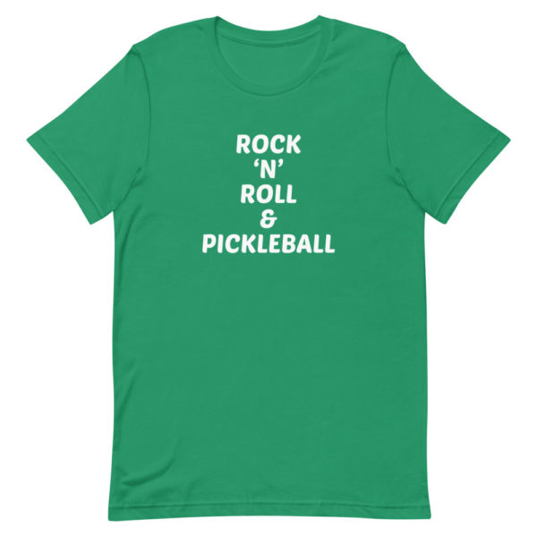 Click to buy this Rock n Roll and Pickleball Shirt