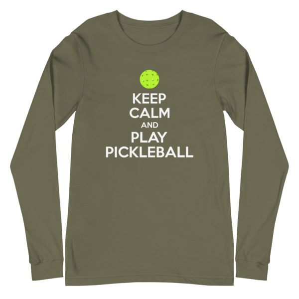 Click to buy Keep Calm Play Pickleball Long Sleeve