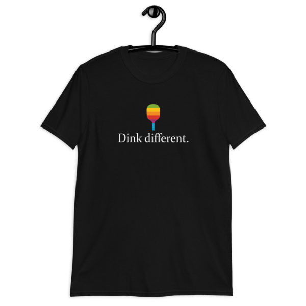 Click to buy Dink Different Unisex Pickleball Tee