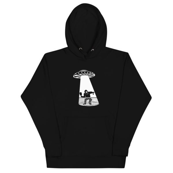 Click to buy this UFO Bigfoot Pickleball Unisex Hoodie